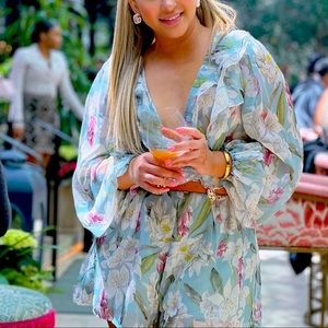 Cute dress with matching belt used as headband. Worn once.